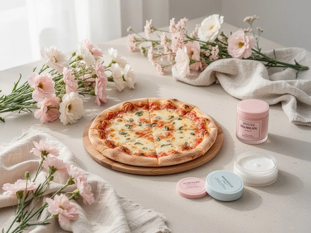 Deux pizzas maison garnies de tomates, mozzarella et basilic frais sur une plaque de four